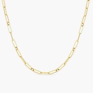 Roberto Coin 19" 18k Paperclip Necklace
